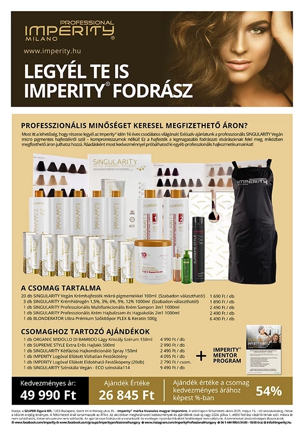 Legyél te is Imperity fodrásznk - www.imperity.hu